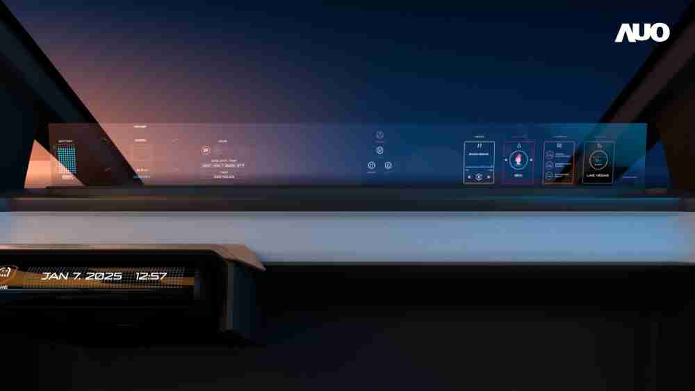 牛牛游戏无界透明显示接口(Horizon Image Glass)透过车运算方案整合仪表板、、中控台及副驾显示器，，，，一体式全景呈现，，，提供乘用者清晰的前方视野、、行车必要信息与娱乐功能